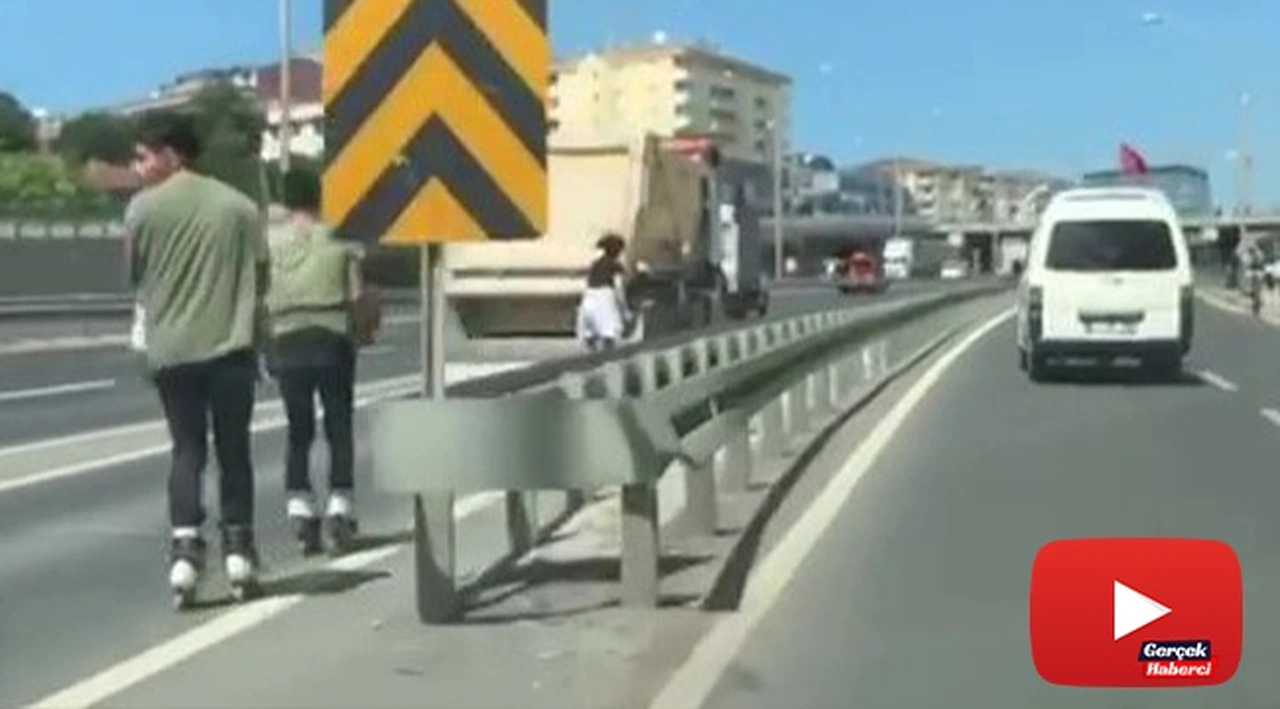 Patenci gençlerin D-100’de ölümle burun buruna yolculuğu