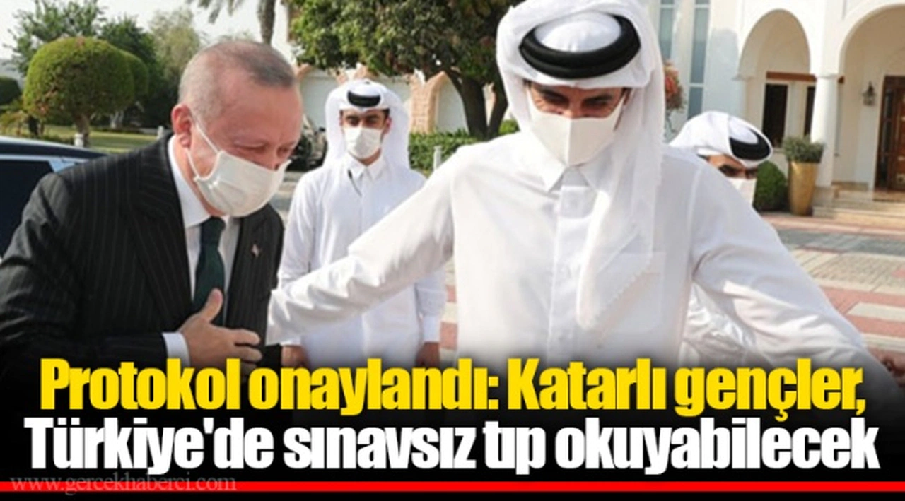 Protokol onaylandı: Katarlı gençler, Türkiye'de sınavsız tıp okuyabilecek