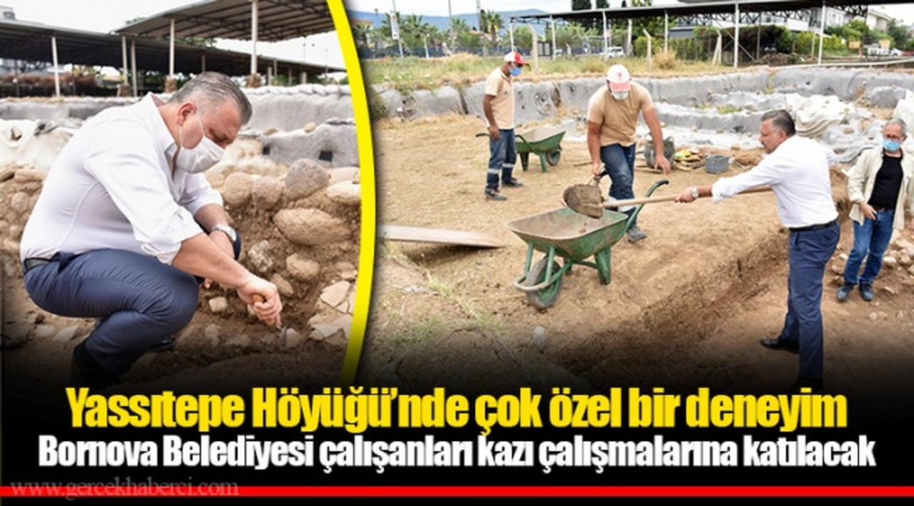 Yassıtepe Höyüğü’nde çok özel bir deneyim