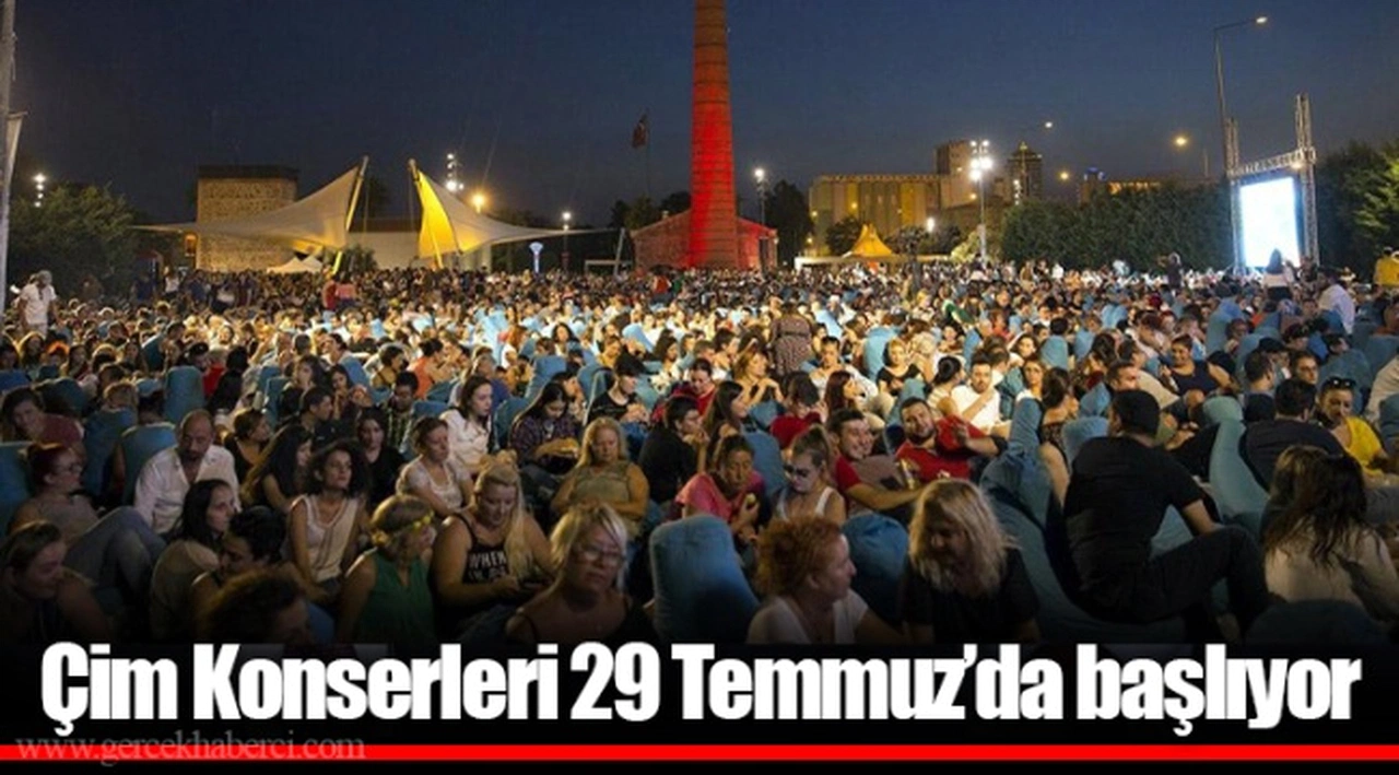 Çim Konserleri 29 Temmuz’da başlıyor