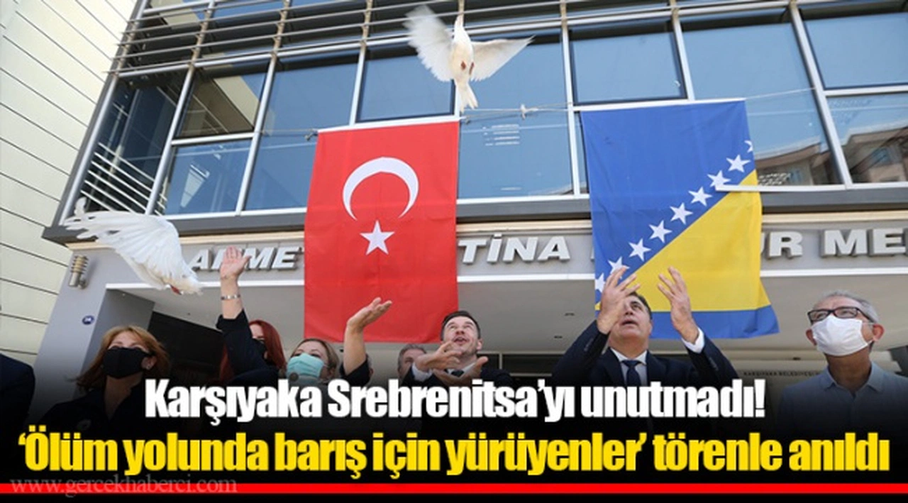 Karşıyaka Srebrenitsa’yı unutmadı!
