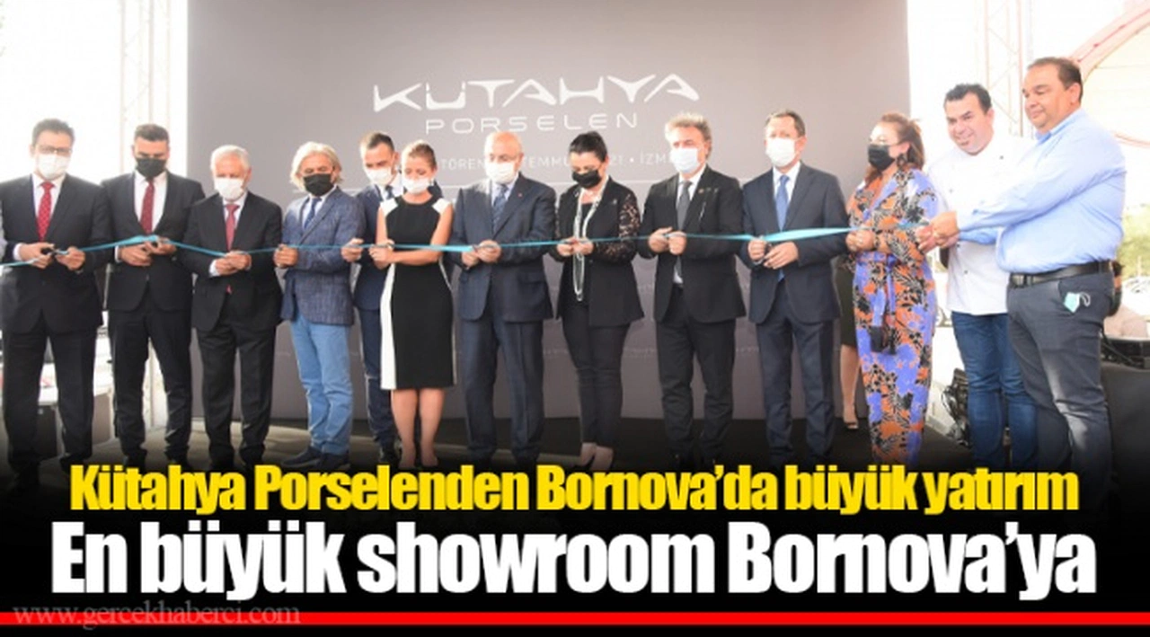 Kütahya Porselenden Bornova’da büyük yatırım