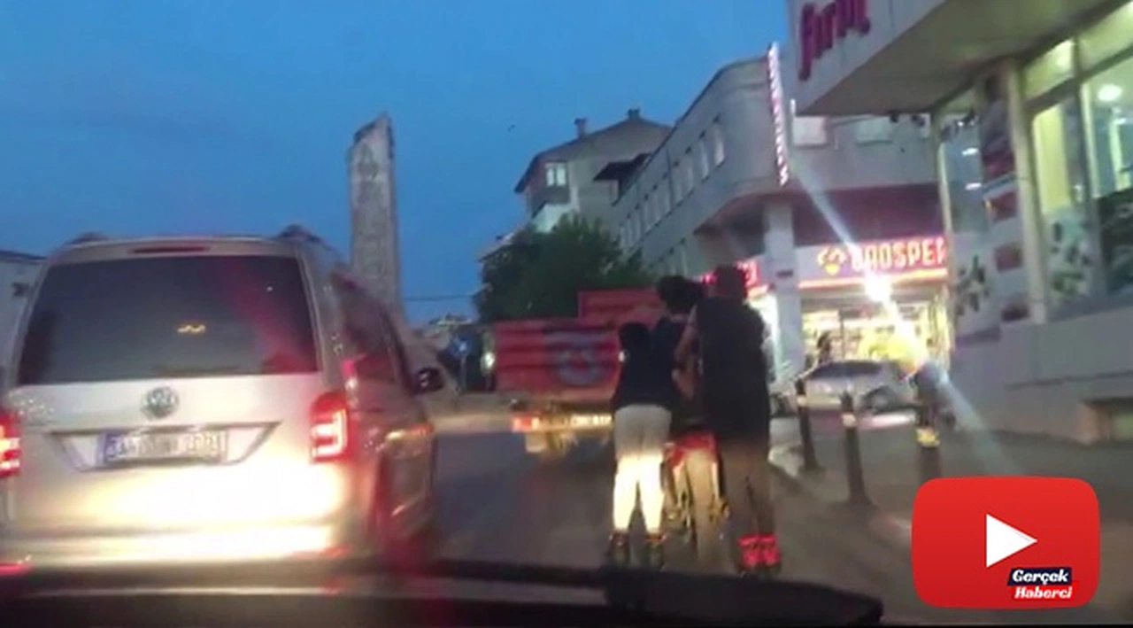 Patenli gençlerin macera arayışları yürekleri ağza getirdi