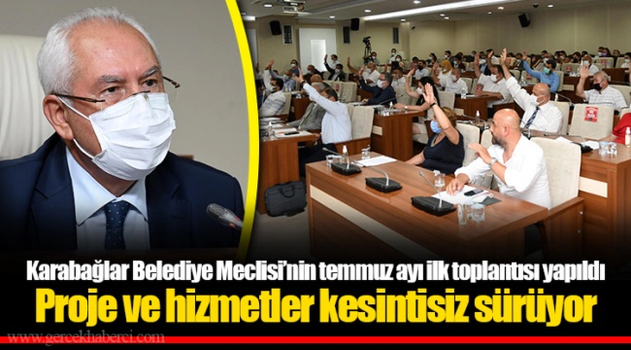 Proje ve hizmetler kesintisiz sürüyor