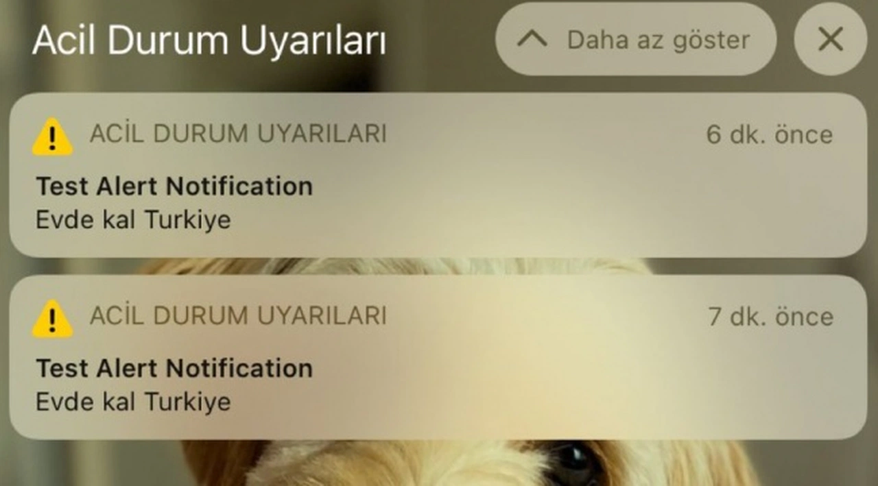 Türkiye'deki iPhone kullanıcıları acil durum bildirimi aldı
