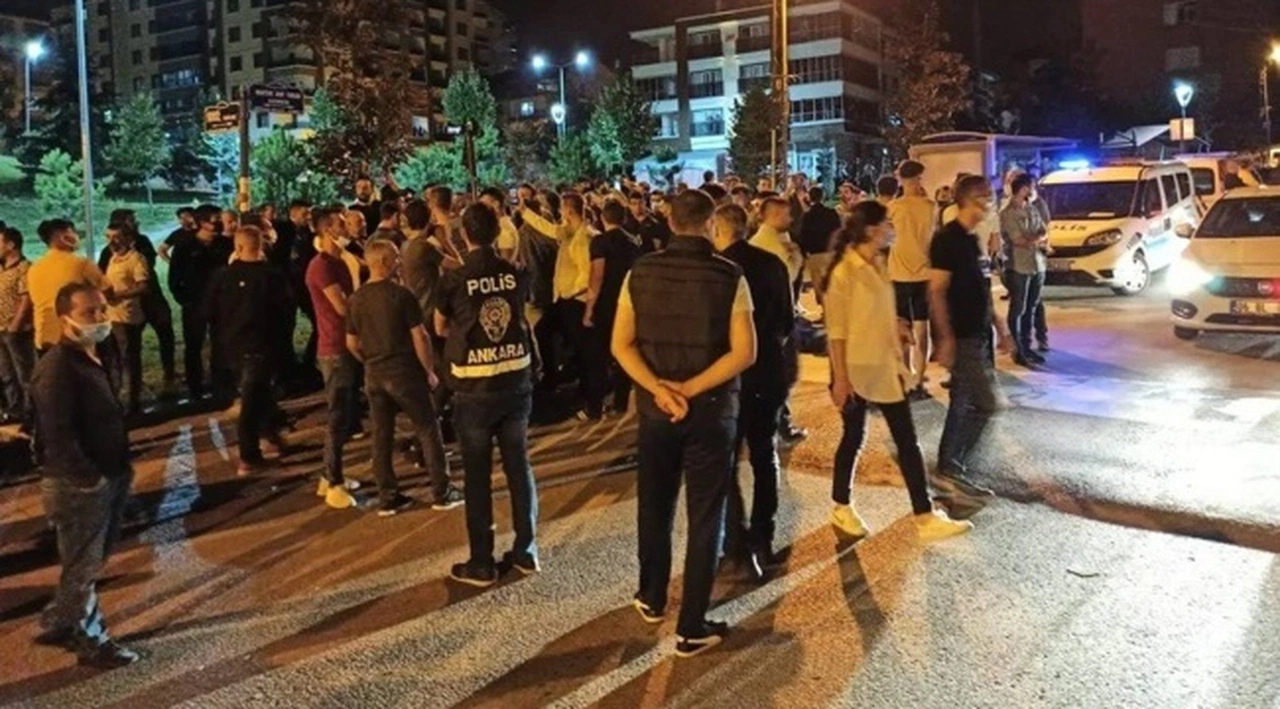 Ankara'da göçmenlerle Türkiye vatandaşları arasında çıkan kavgada 1 kişi öldü, 1 kişi de yaralandı