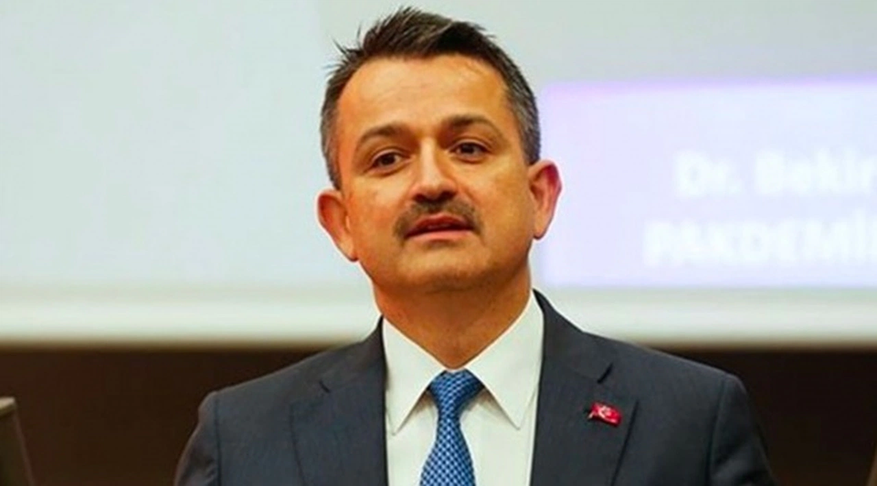 Bakan Pakdemirli, bir ilçede daha yangın çıktığını duyurdu