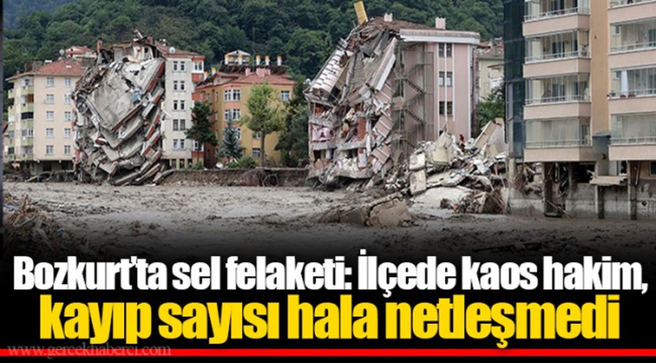 Bozkurt’ta sel felaketi: İlçede kaos hakim, kayıp sayısı hala netleşmedi