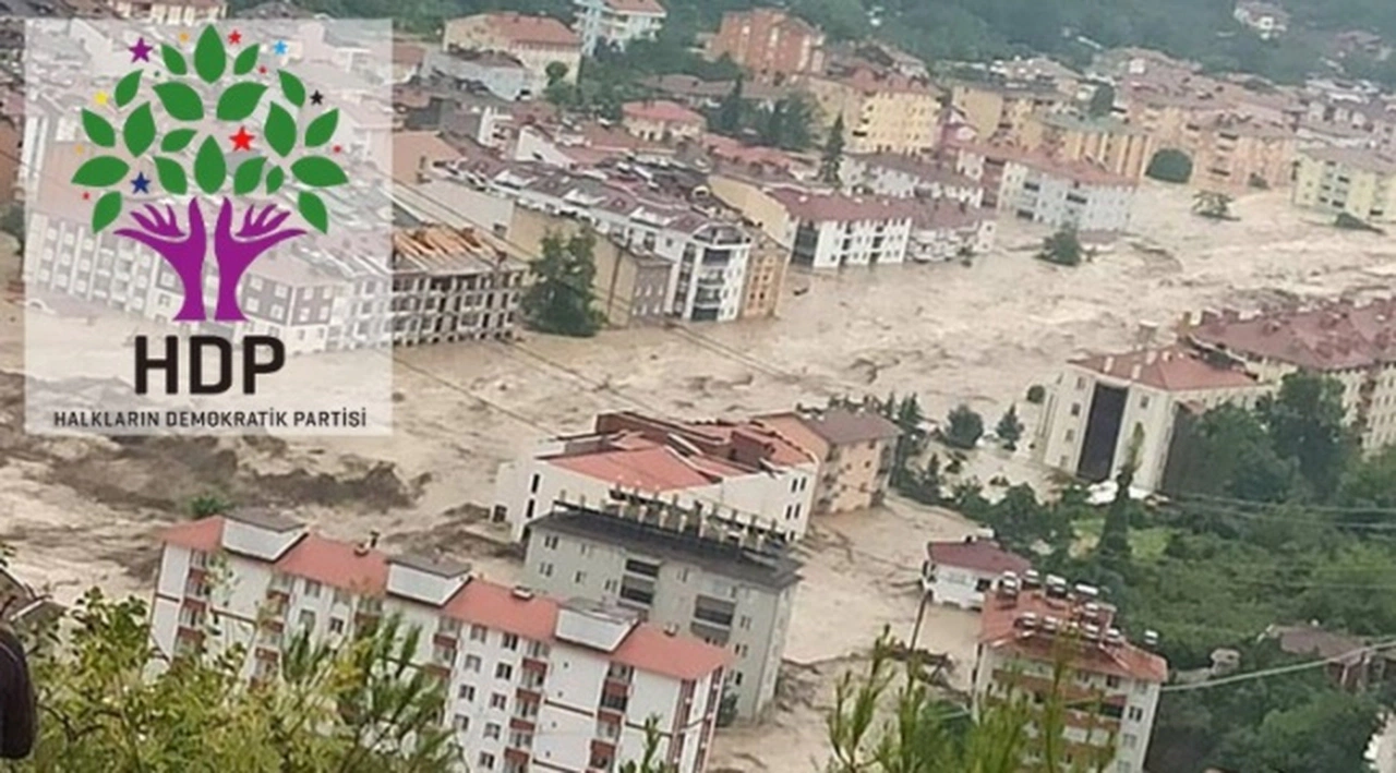 HDP'den sel felaketi için 'derhal aydınlatın' çağrısı: İddialar vahim