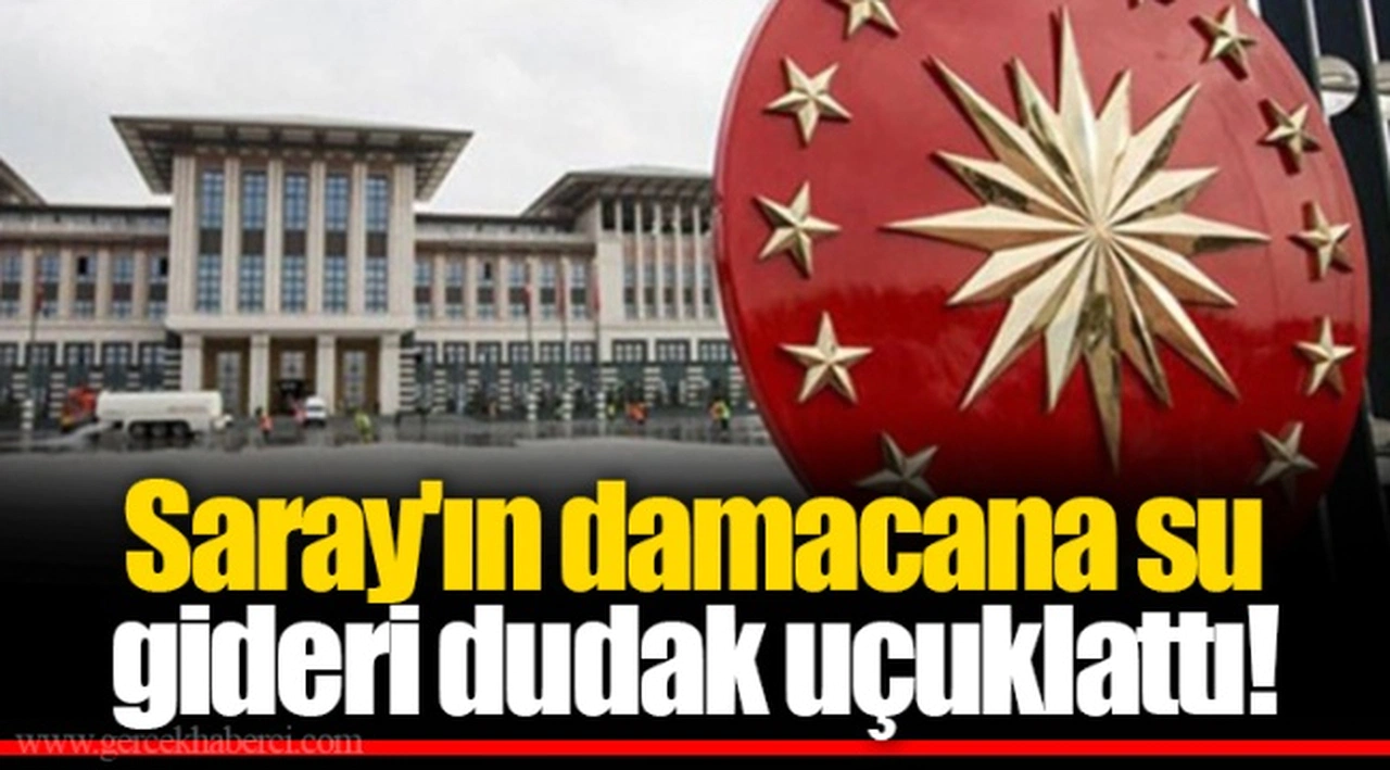 Saray'ın damacana su gideri dudak uçuklattı!