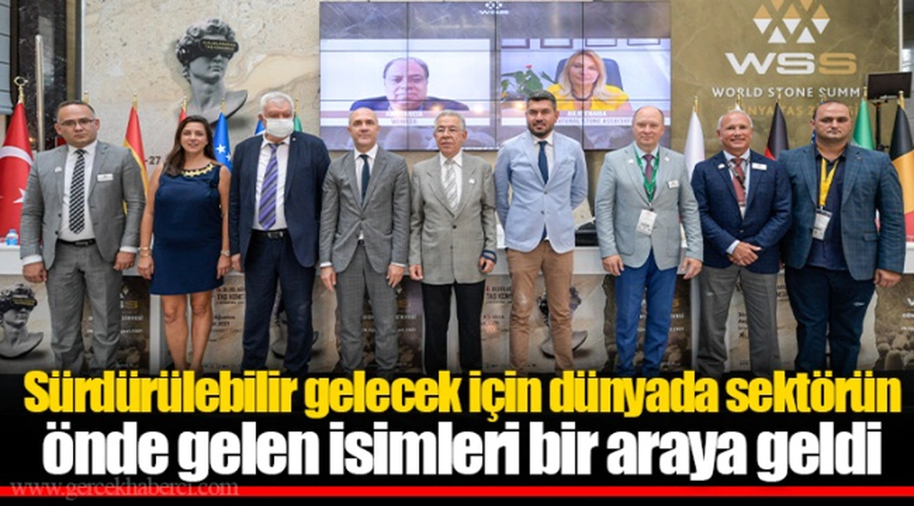 Sürdürülebilir gelecek için dünyada sektörün önde gelen isimleri bir araya geldi