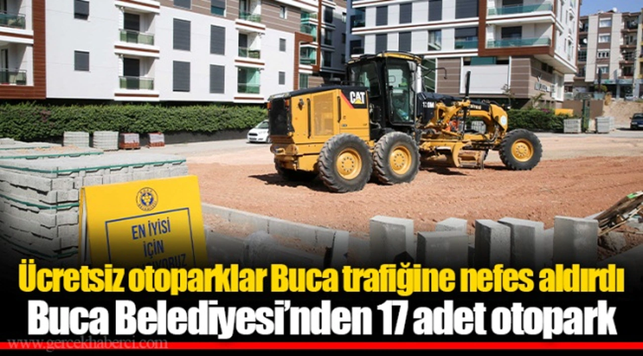 Ücretsiz otoparklar Buca trafiğine nefes aldırdı