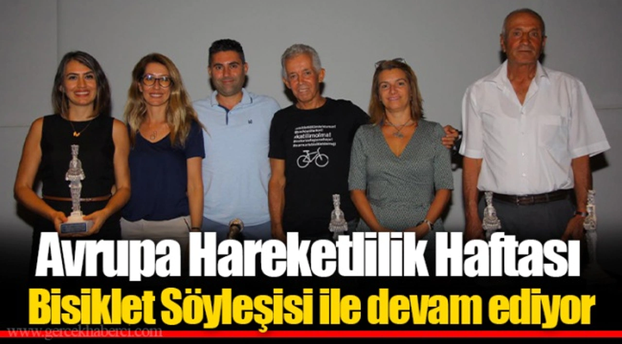 Avrupa Hareketlilik Haftası Bisiklet Söyleşisi ile devam ediyor 