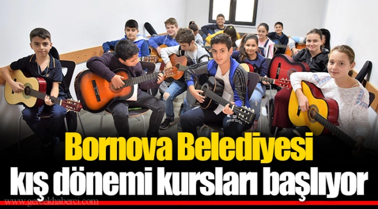 Bornova Belediyesi kış dönemi kursları başlıyor
