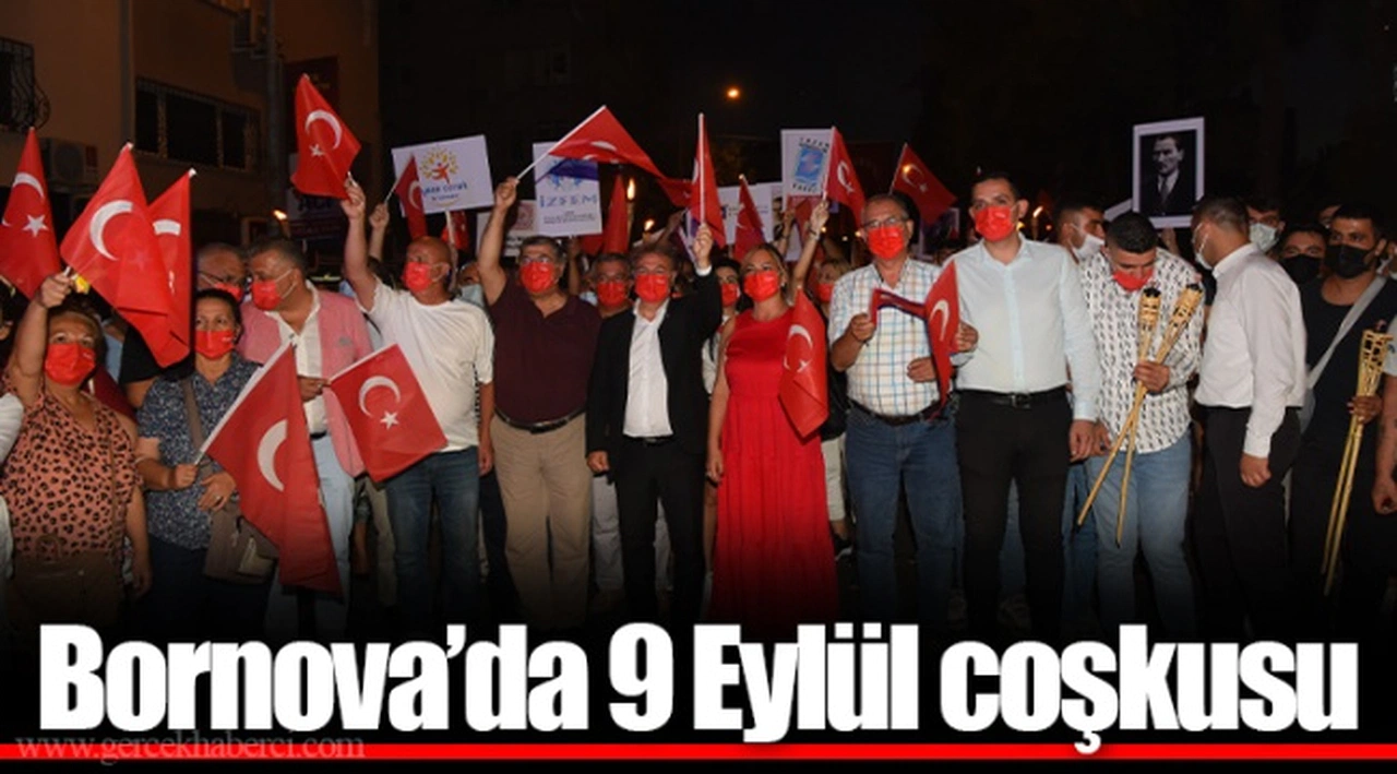 Bornova’da 9 Eylül coşkusu