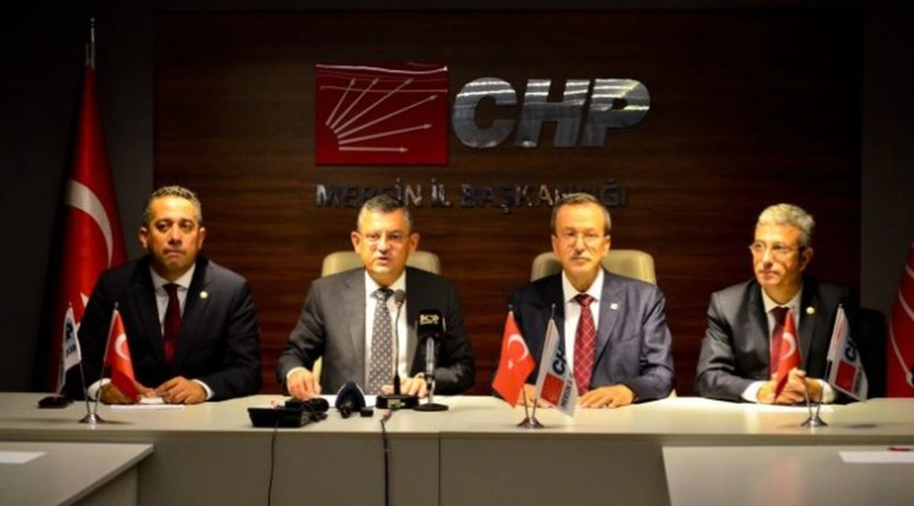 CHP’li Özgür Özel’den çarpıcı iddia: Erdoğan geliyor diye Mersin’de polislerin şarjörleri toplandı