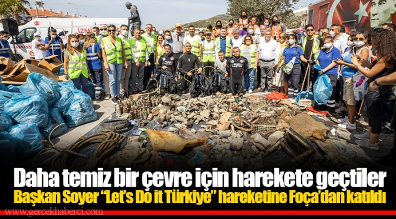Daha temiz bir çevre için harekete geçtiler