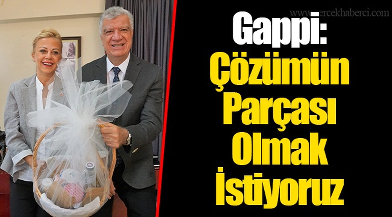 Gappi: Çözümün Parçası Olmak İstiyoruz