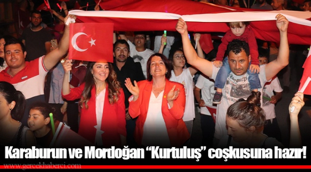 Karaburun ve Mordoğan “Kurtuluş” coşkusuna hazır!