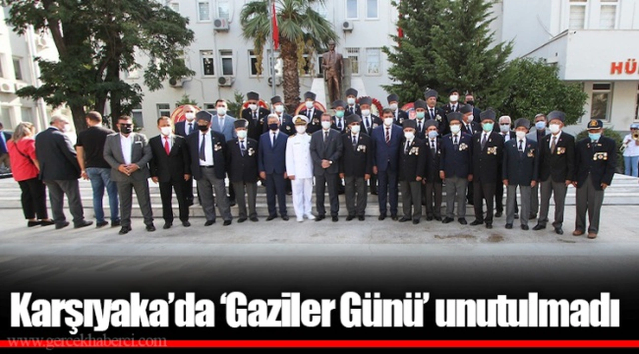 Karşıyaka’da ‘Gaziler Günü’ unutulmadı