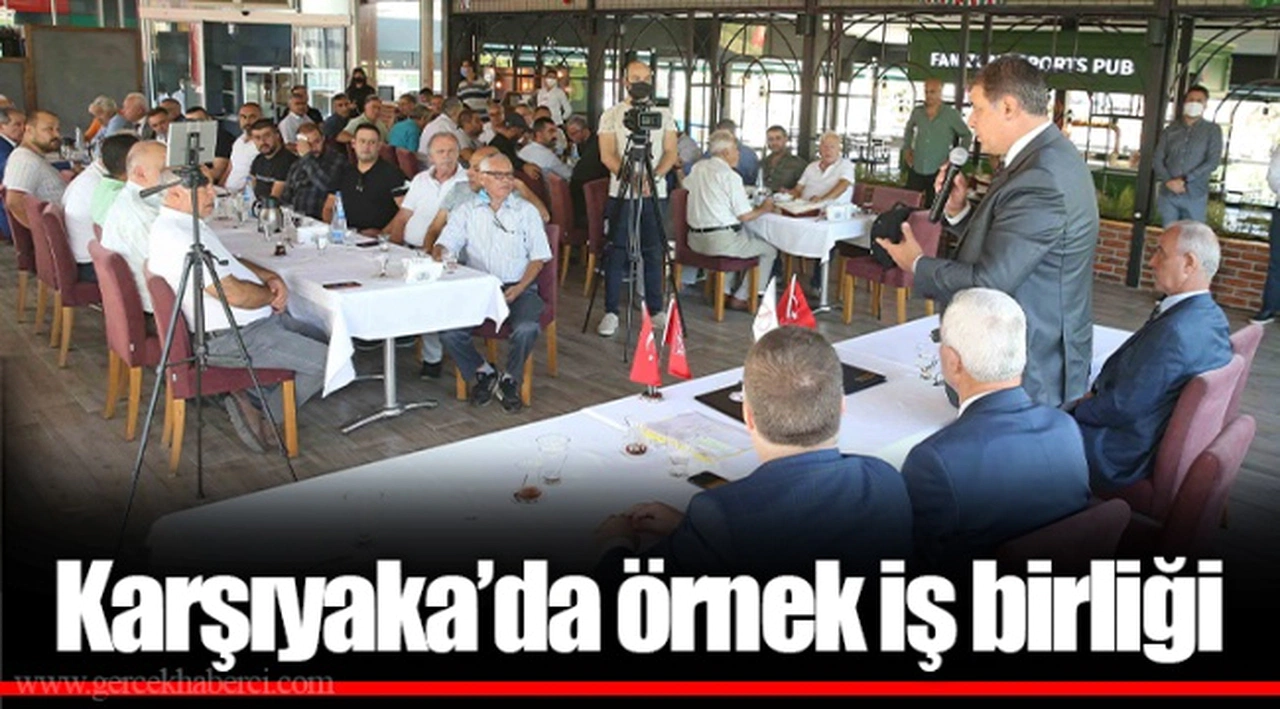Karşıyaka’da örnek iş birliği
