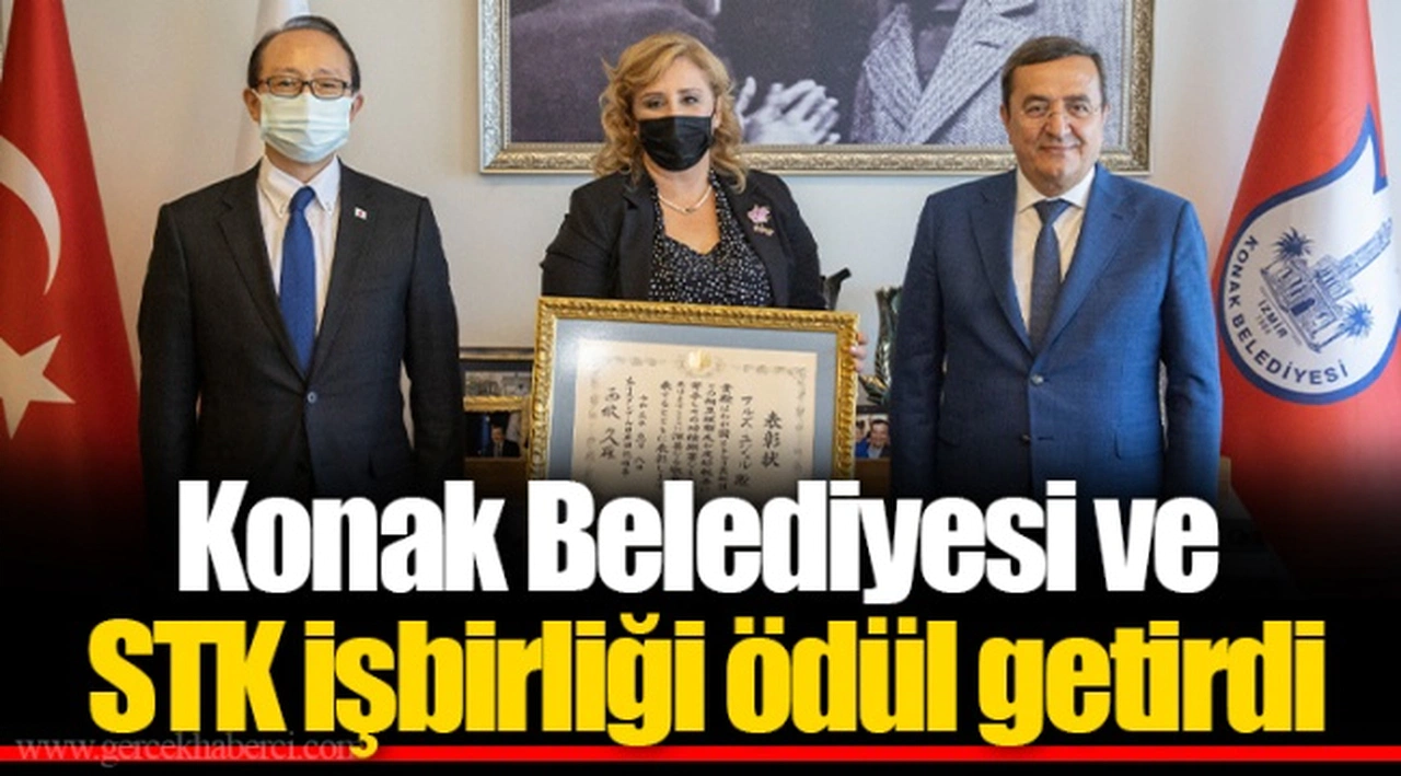 ​​​​​​​Konak Belediyesi ve STK işbirliği ödül getirdi