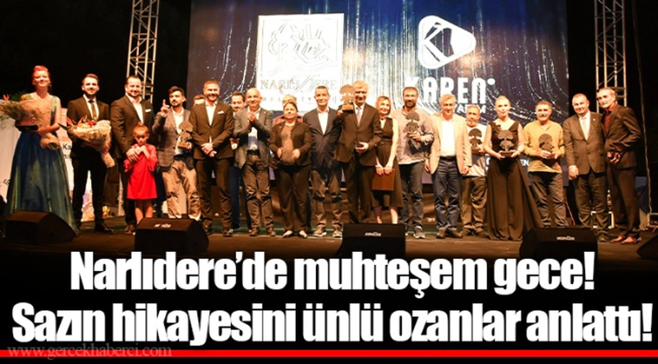 Narlıdere’de muhteşem gece!