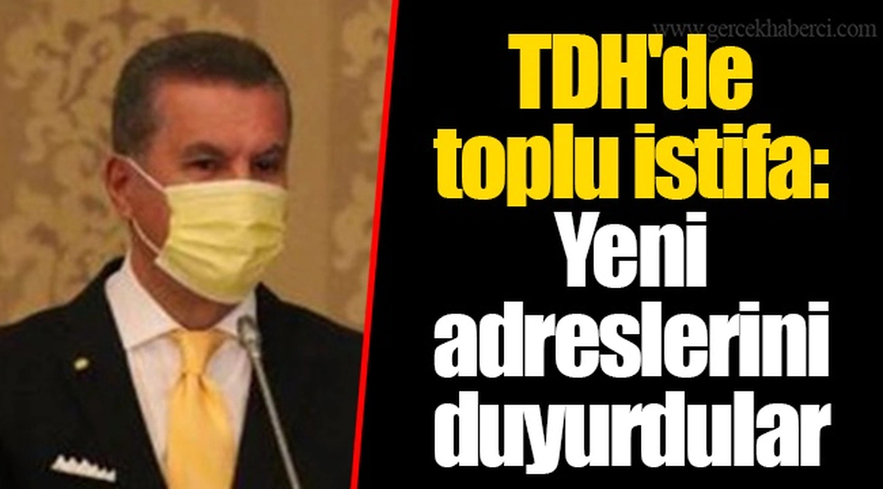 TDH'de toplu istifa: Yeni adreslerini duyurdular