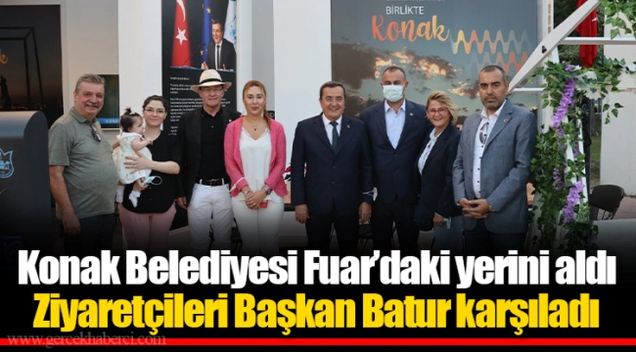 Ziyaretçileri Başkan Batur karşıladı  