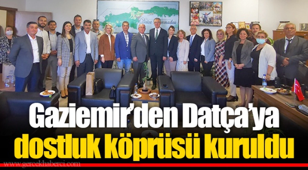 Gaziemir’den Datça’ya dostluk köprüsü kuruldu