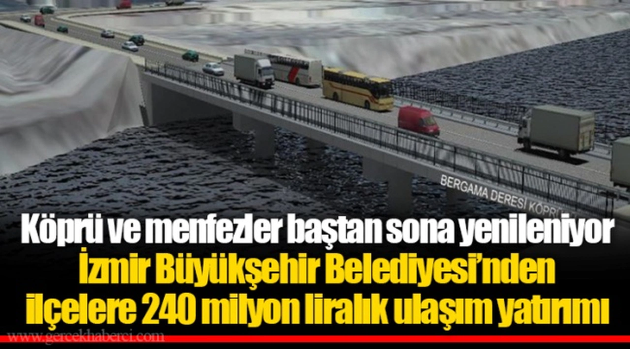Köprü ve menfezler baştan sona yenileniyor