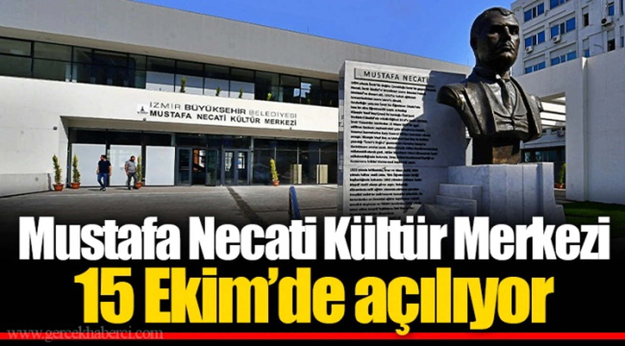 Mustafa Necati Kültür Merkezi 15 Ekim’de açılıyor
