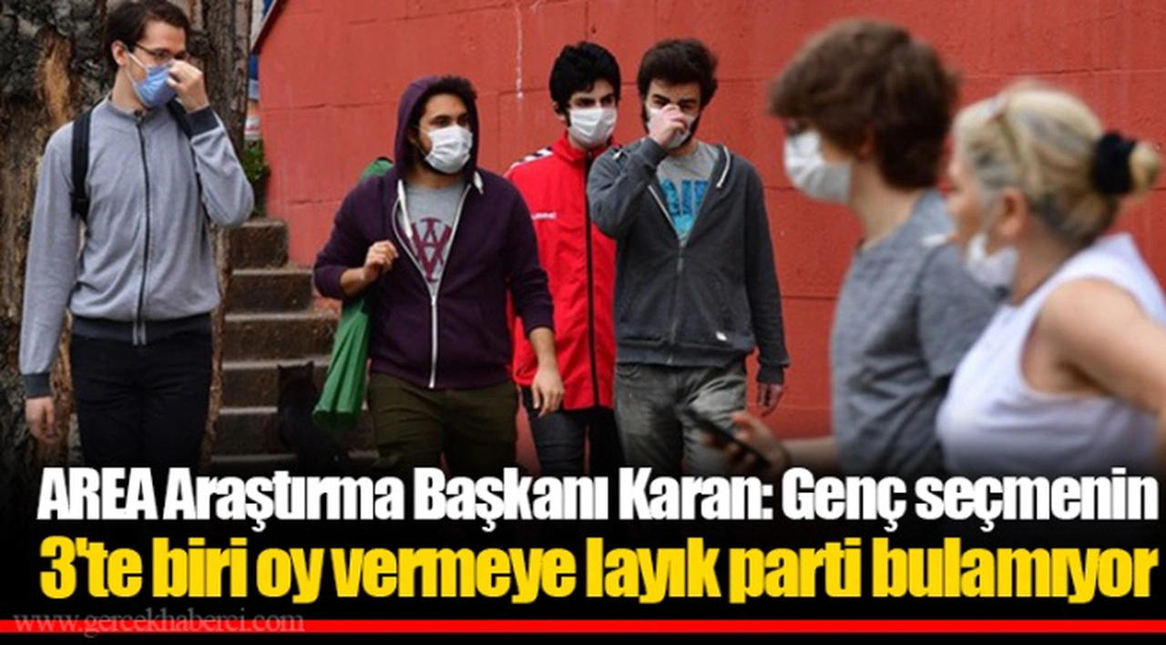 AREA Araştırma Başkanı Karan: Genç seçmenin 3'te biri oy vermeye layık parti bulamıyor