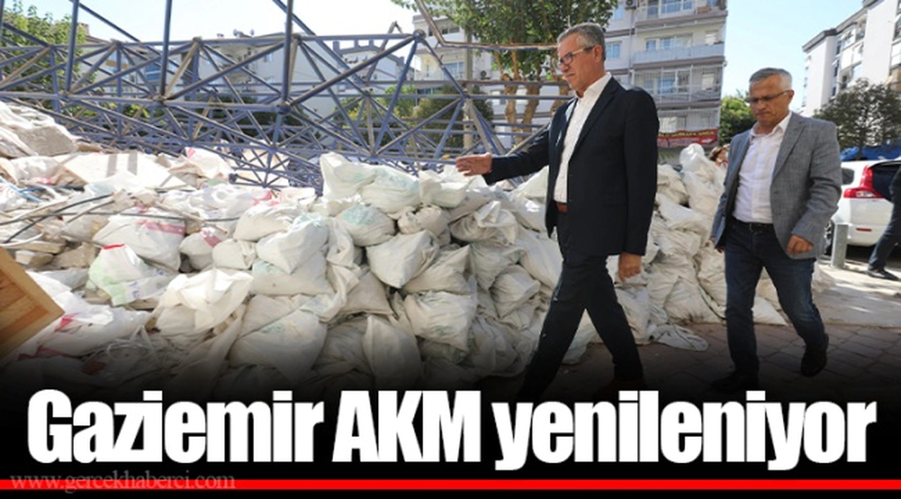 Gaziemir AKM yenileniyor