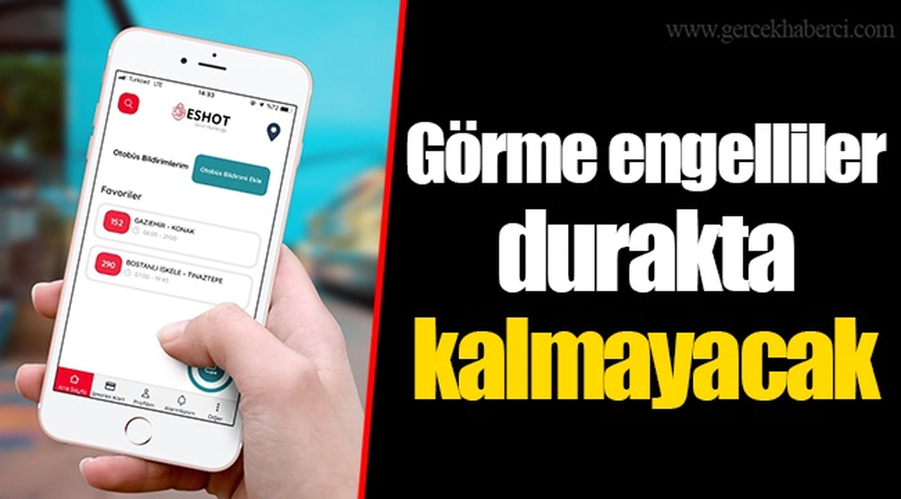 Görme engelliler durakta kalmayacak