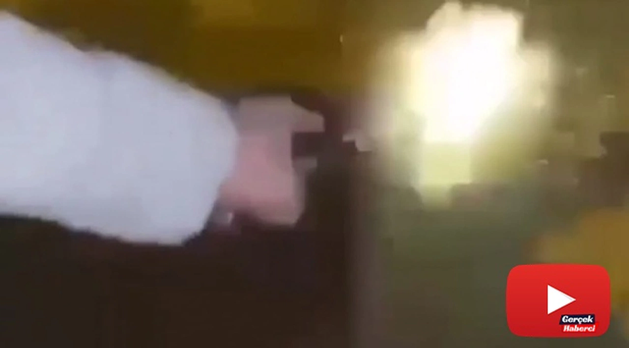 Maganda sağa sola böyle ateş açtı