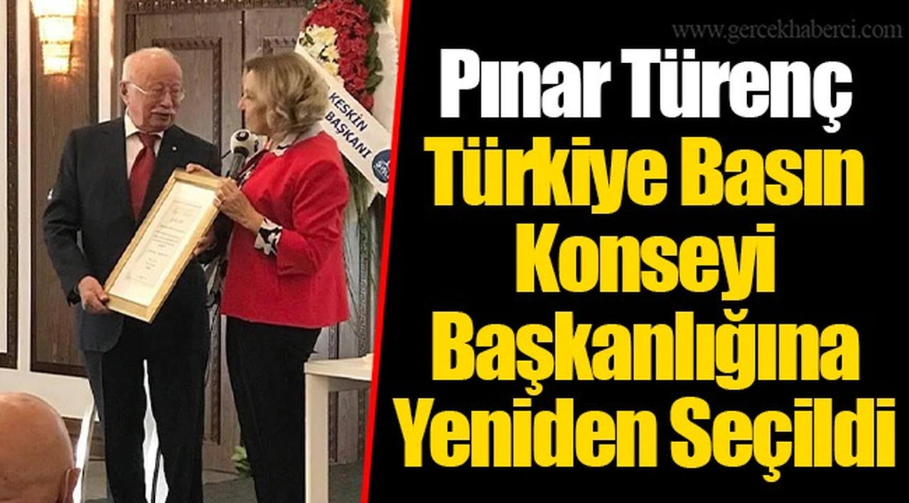 Pınar Türenç Türkiye Basın Konseyi Başkanlığına Yeniden Seçildi
