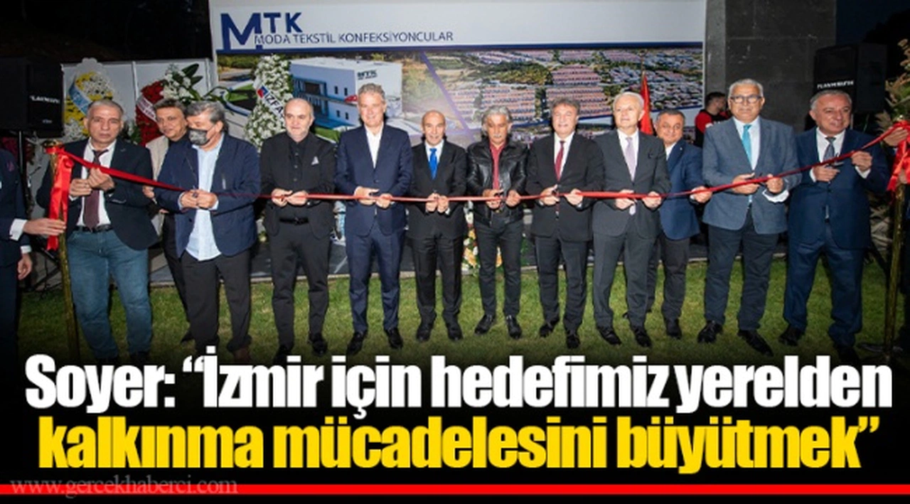 Soyer: “İzmir için hedefimiz yerelden kalkınma mücadelesini büyütmek”