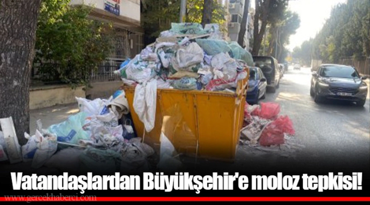 Vatandaşlardan Büyükşehir'e moloz tepkisi!