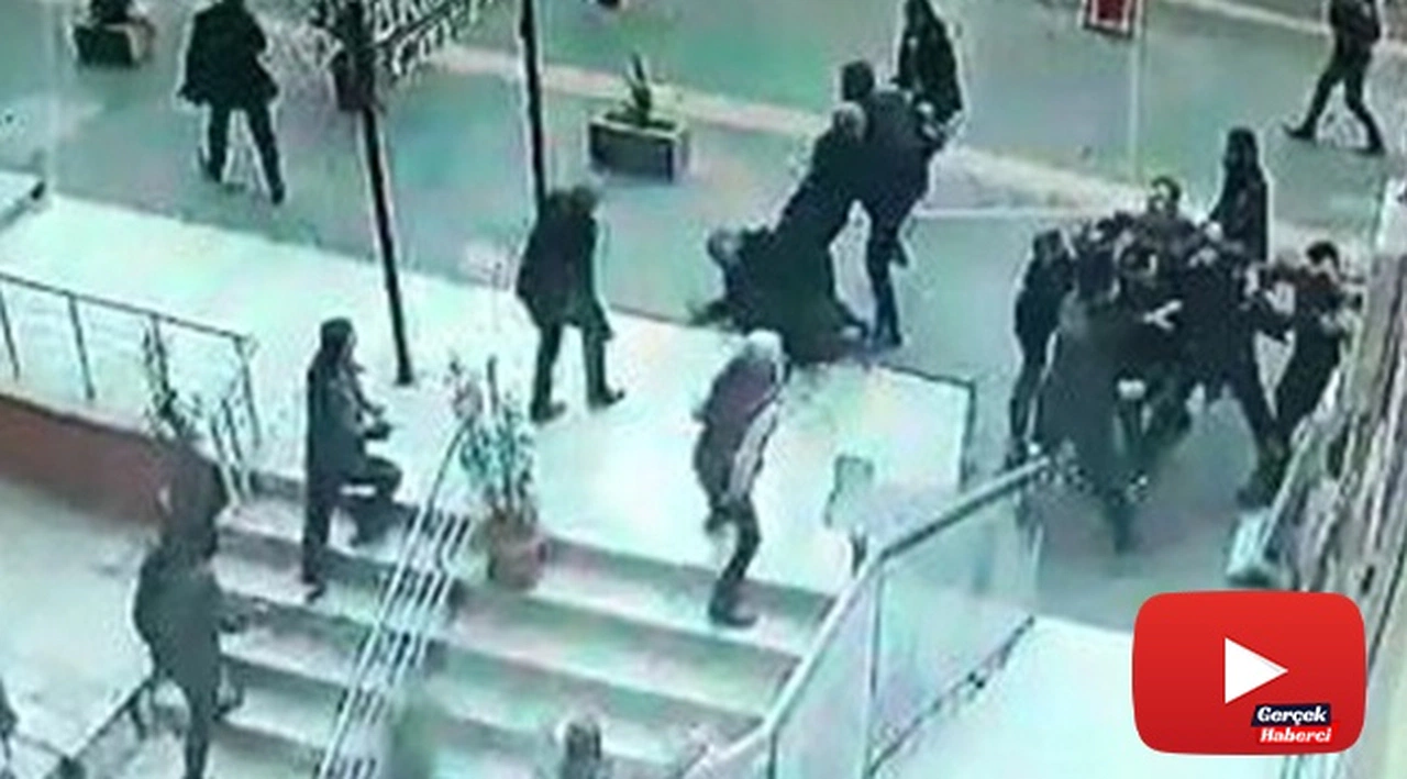 1 kişinin öldüğü, 4 kişinin yaralandığı kavga güvenlik kamerasına yansıdı