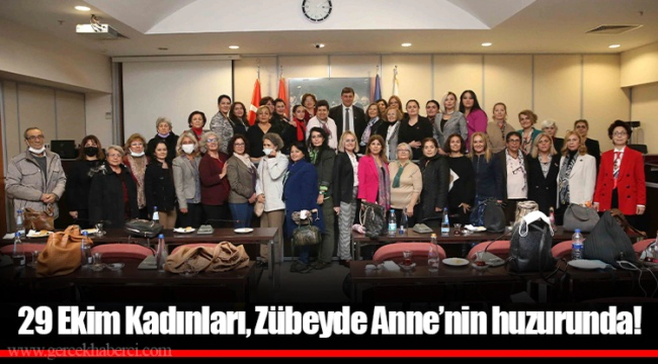 29 Ekim Kadınları, Zübeyde Anne’nin huzurunda!