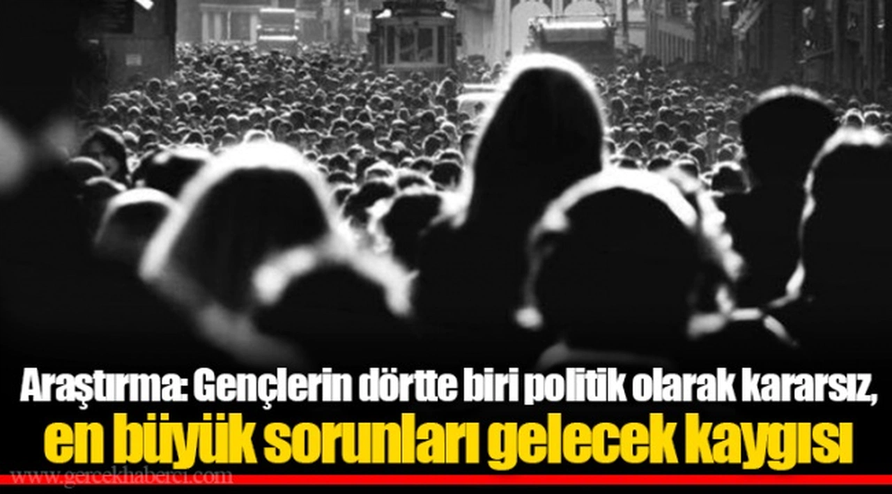 Araştırma: Gençlerin dörtte biri politik olarak kararsız, en büyük sorunları gelecek kaygısı
