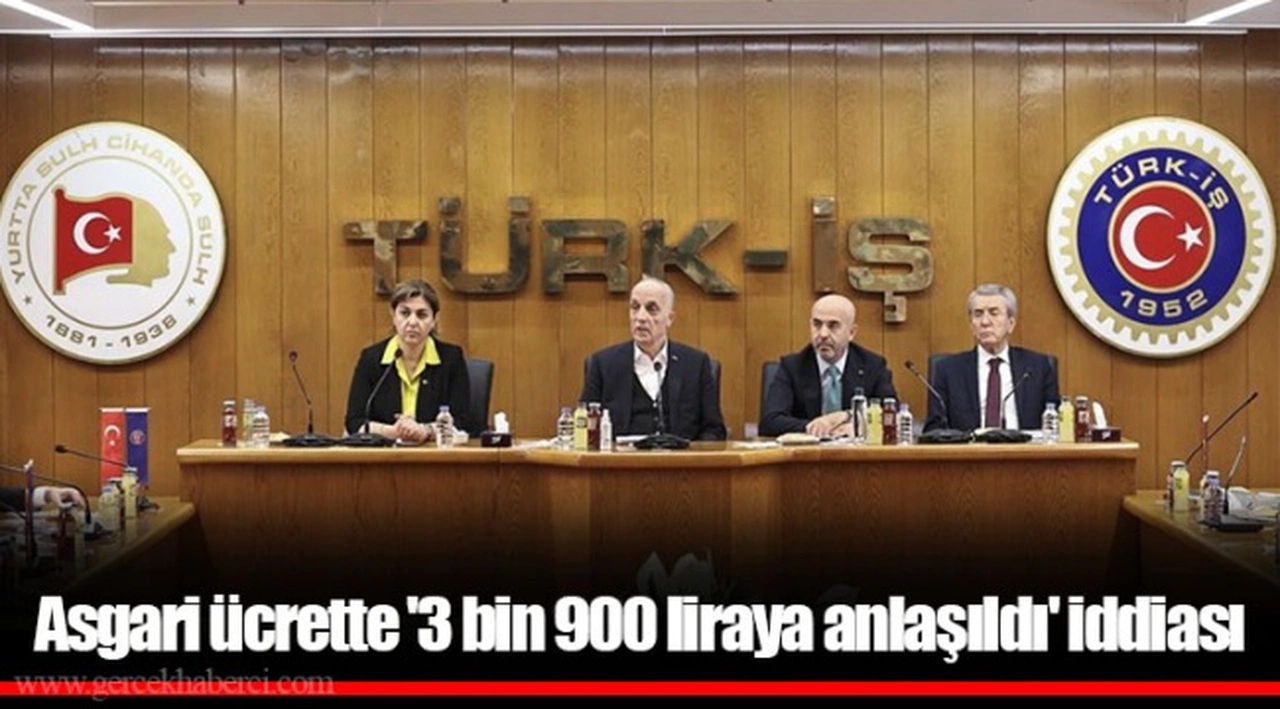 Asgari ücrette '3 bin 900 liraya anlaşıldı' iddiası