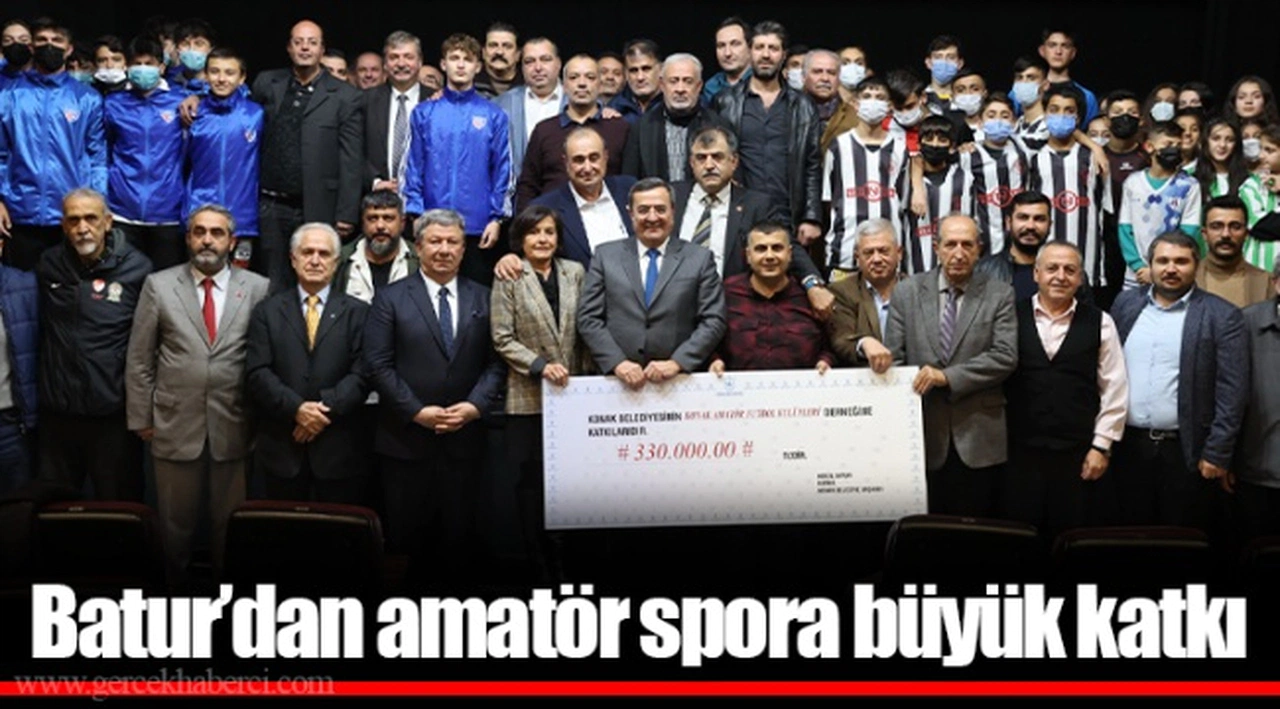 Batur’dan amatör spora  büyük katkı