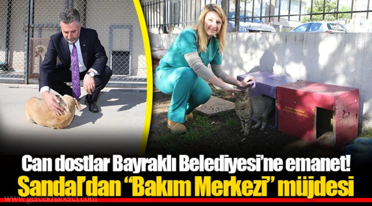 Can dostlar Bayraklı Belediyesi’ne emanet!