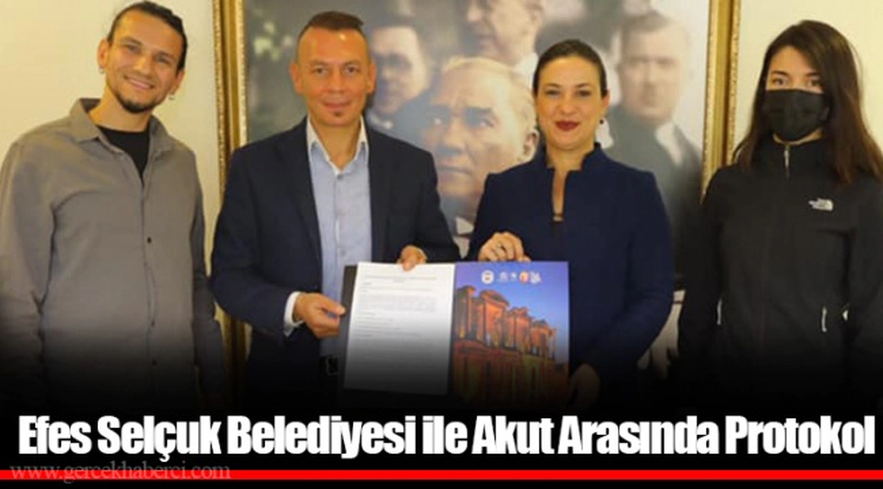 Efes Selçuk Belediyesi ile Akut Arasında Protokol 