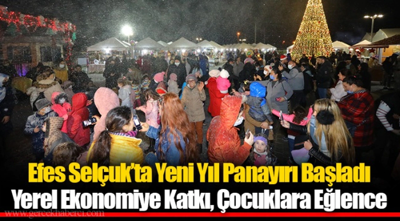 Efes Selçuk’ta Yeni Yıl Panayırı Başladı