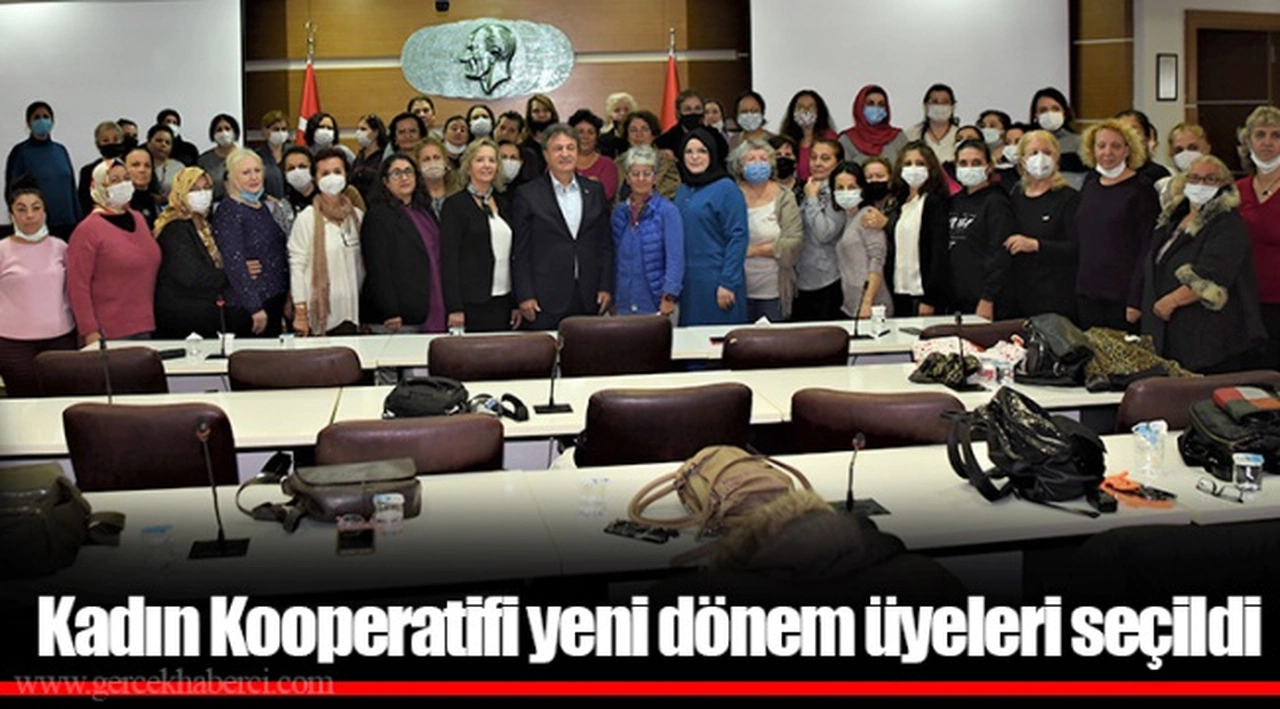 Kadın Kooperatifi yeni dönem üyeleri seçildi