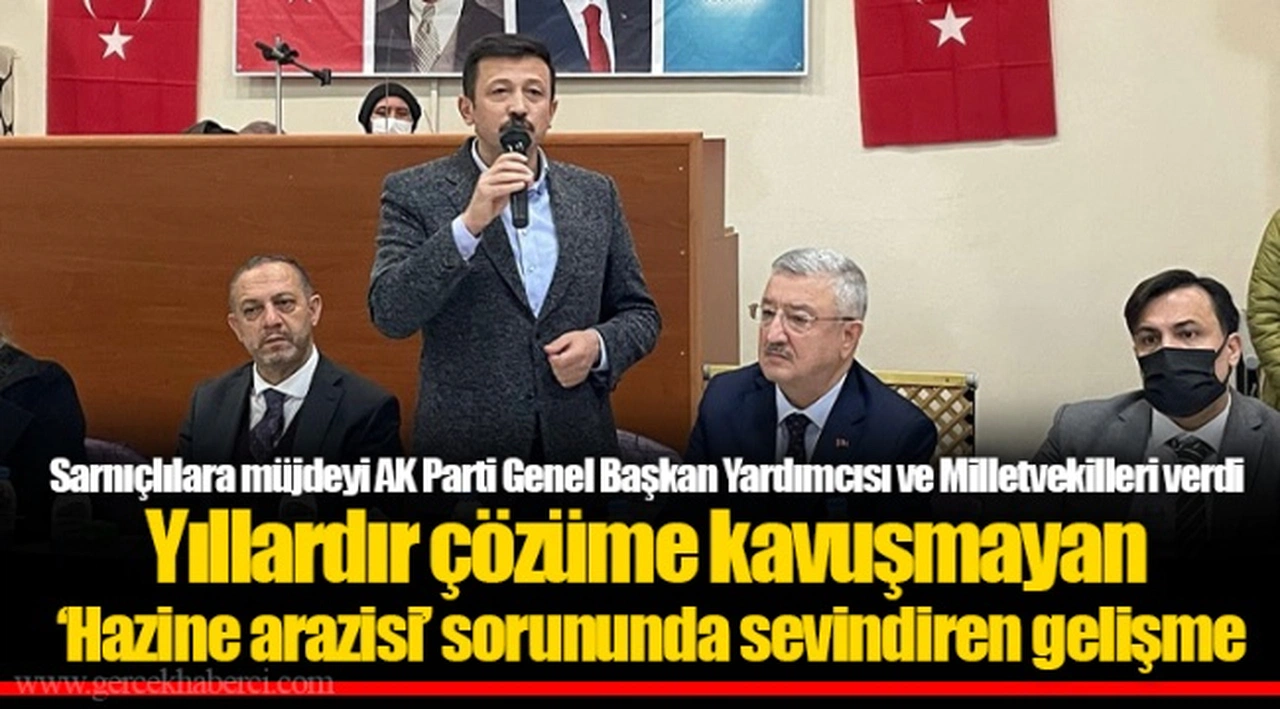 Yıllardır çözüme kavuşmayan 'Hazine arazisi' sorununda sevindiren gelişme