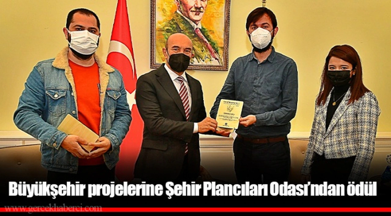 Büyükşehir projelerine Şehir Plancıları Odası’ndan ödül